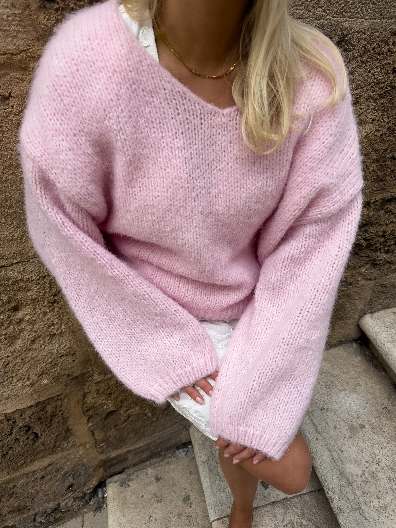 VMMAYBE Pullover - Parfait Pink